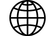 Globe & World Map Silhouette Bundle, a Technology Illustration by balal (Thumbnail 5 of 13)