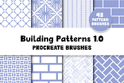 Building Patterns 1.0 for Procreate, a Brush Add-On by Design av MAD (Thumbnail 1 of 7)