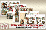 Afro Alice in Wonderland ADDON, a Person Illustration by CraftArtStory (Thumbnail 2 of 5)