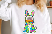 Egg Hunter Camo Easter Bunny PNG, an Illustration by designcity5 (Thumbnail 3 of 9)