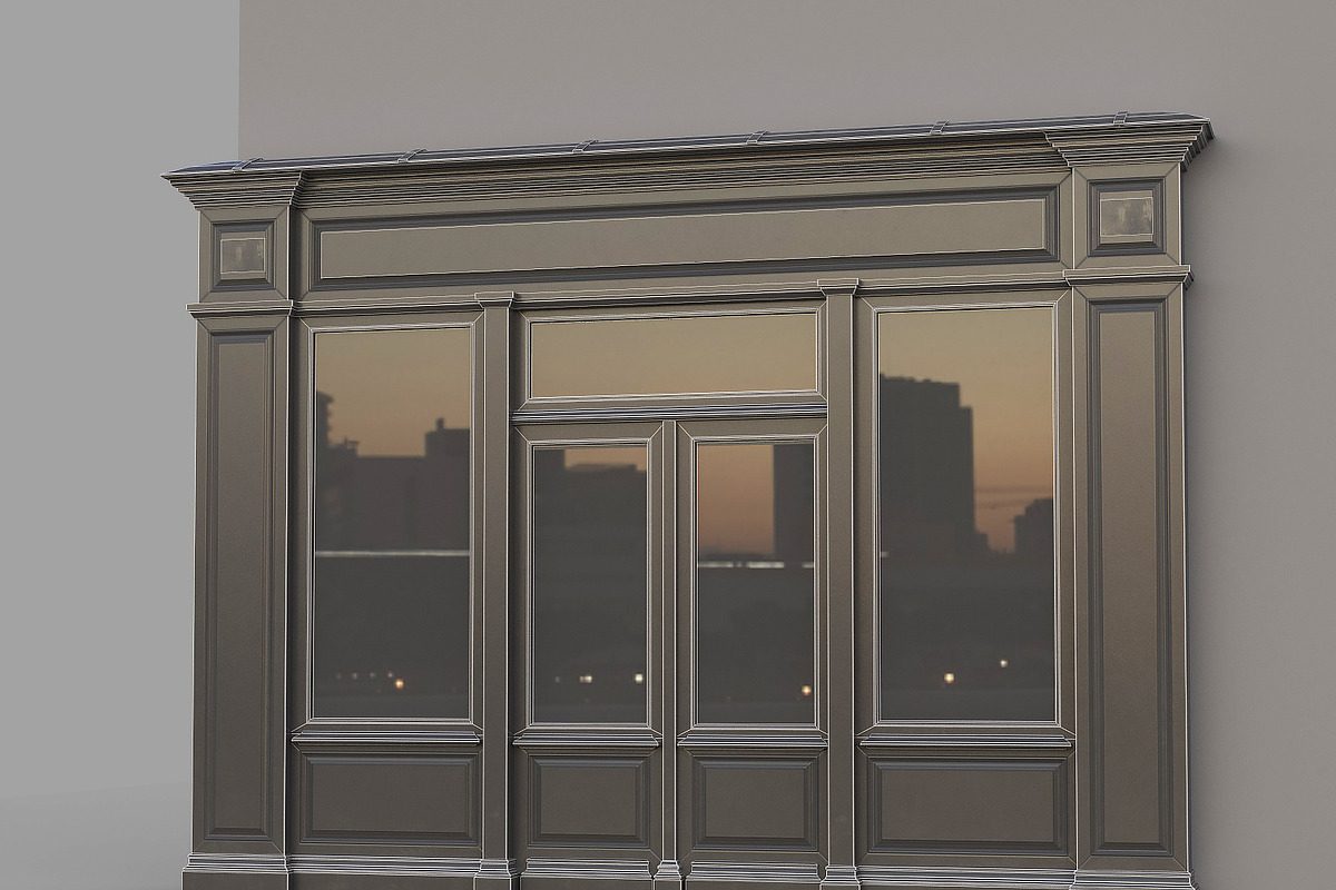 Modular shop, an Architecture 3D Model by happy brush