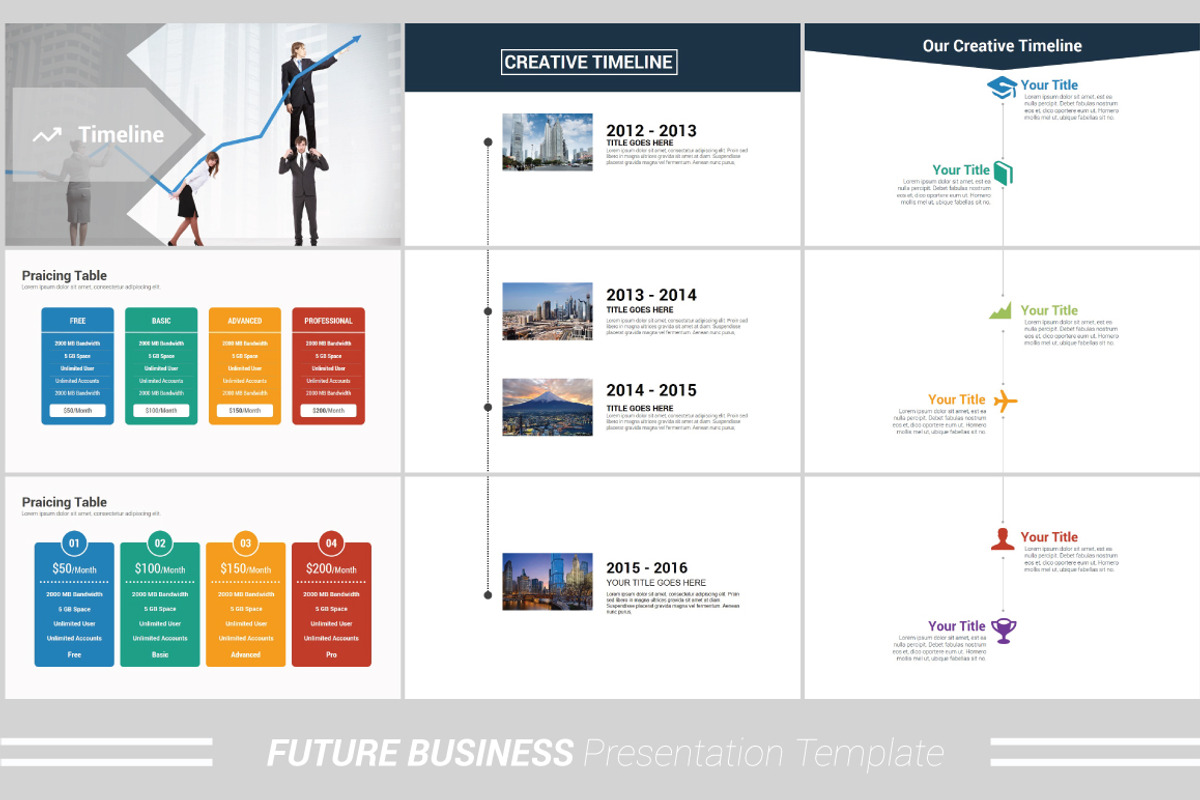 Future Business Powerpoint Template, a Presentation Template by Presentation Official (Photo 15 of 29)