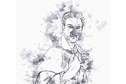 Pencil Sketch Art Photoshop Action, an Action Add-On by Studio Retouch (Thumbnail 8 of 13)