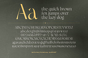 Glavoire - Stencil Ligature Sans, a Sans Serif Font by Sarid Ezra (Thumbnail 10 of 10)