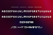 Zetrog - Futuristic Font, a Sans Serif Font by QR Design Studio (Thumbnail 4 of 6)