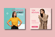 Trending Fashion Styles Social Post, a Social Media Template by MightyDesign (Thumbnail 3 of 9)