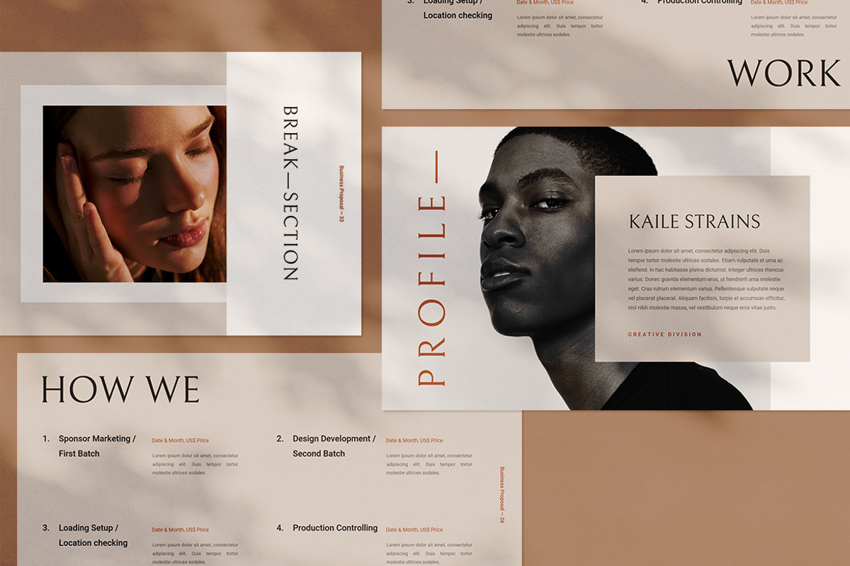 Mokka Google Slides, a Presentation Template by Visuel Colonie® (Photo 5 of 9)