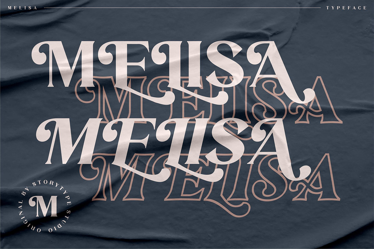 MELISA Modern Serif Font, a Script Font by Storytype Studio (Photo 2 of 10)