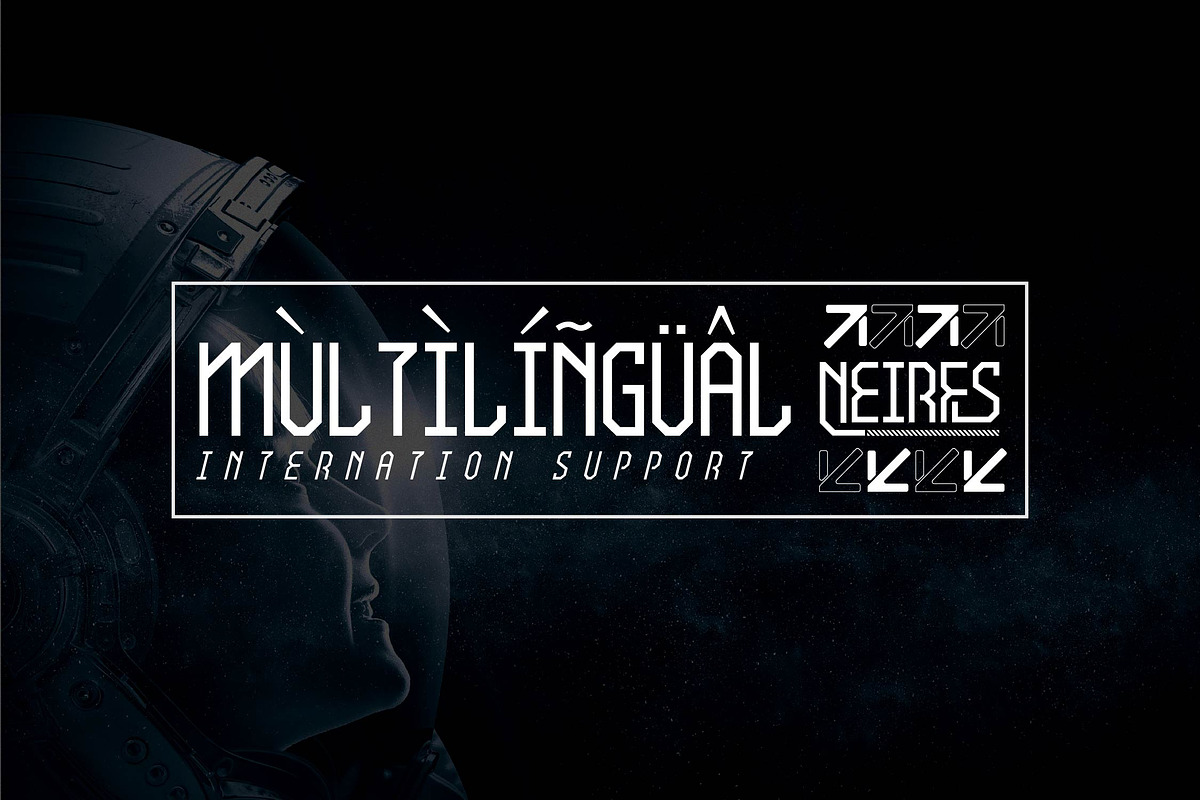 Neires | Cyber Future Font, a Sans Serif Font by Denustudios (Photo 13 of 14)