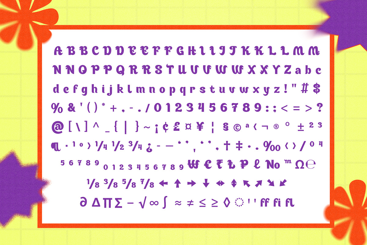 Omoito - Decorative Playful Sans, a Sans Serif Font by Simetrica Labs (Photo 2 of 11)
