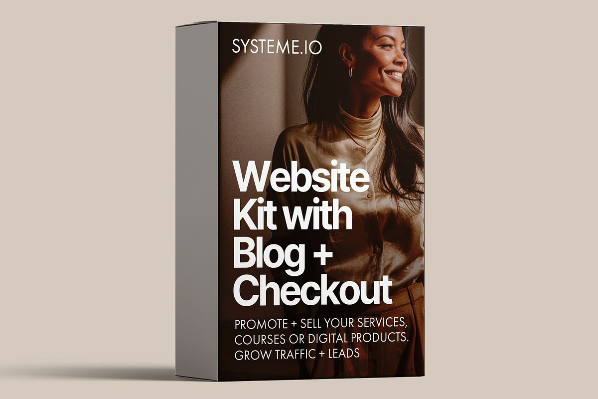 Systeme.io Premium Website + Blog