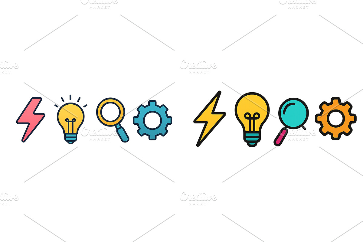 Creative illustration of various, a Technology Illustration by ZinetroN