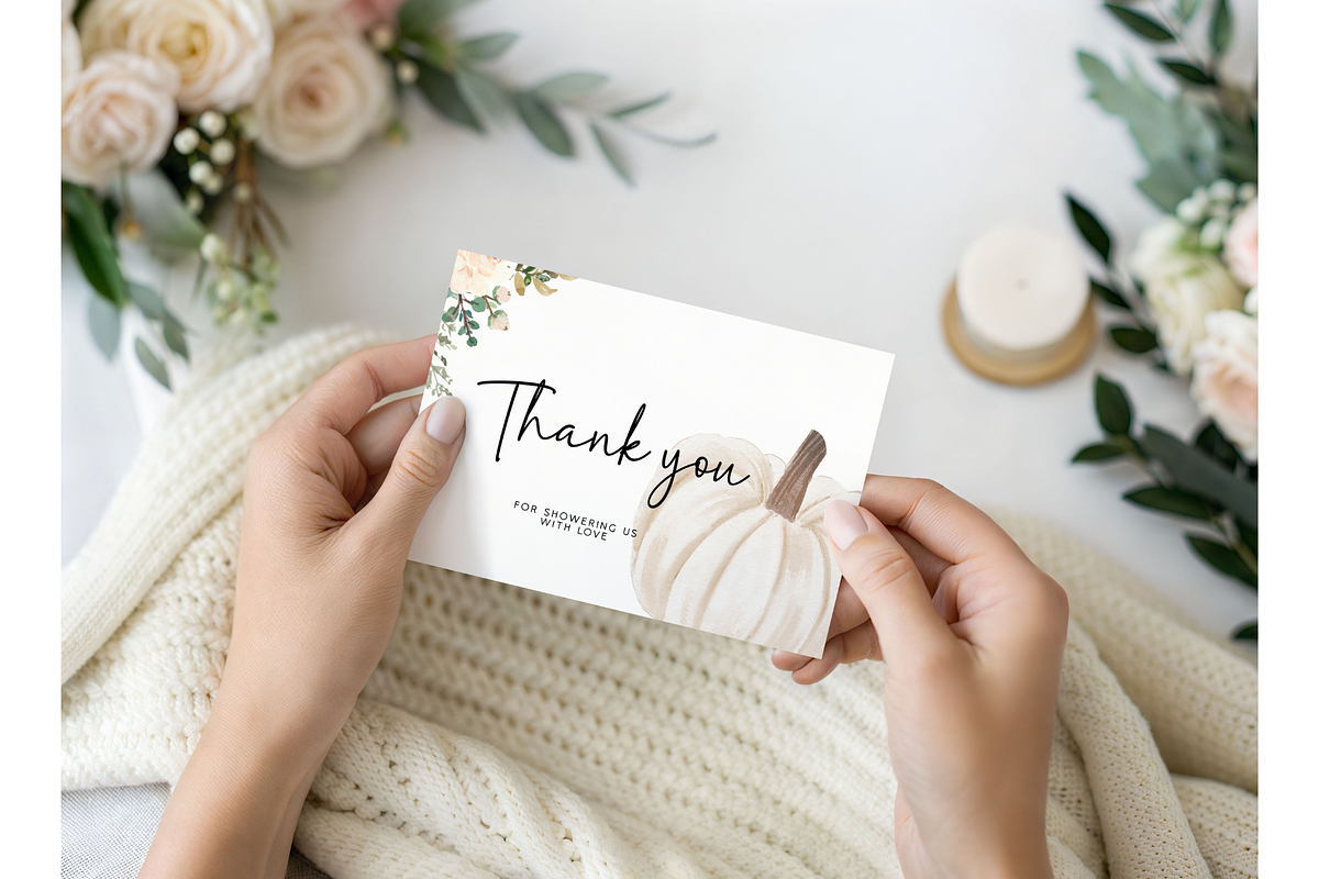 Hands Holding Wedding Card Mockup, a Product Mockup by MockupWizard (Photo 2 of 3)