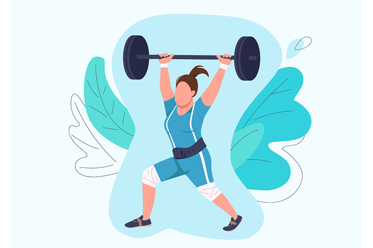 Working out people characters set, a Person Illustration by IMG visuals characters (Photo 10 of 10)