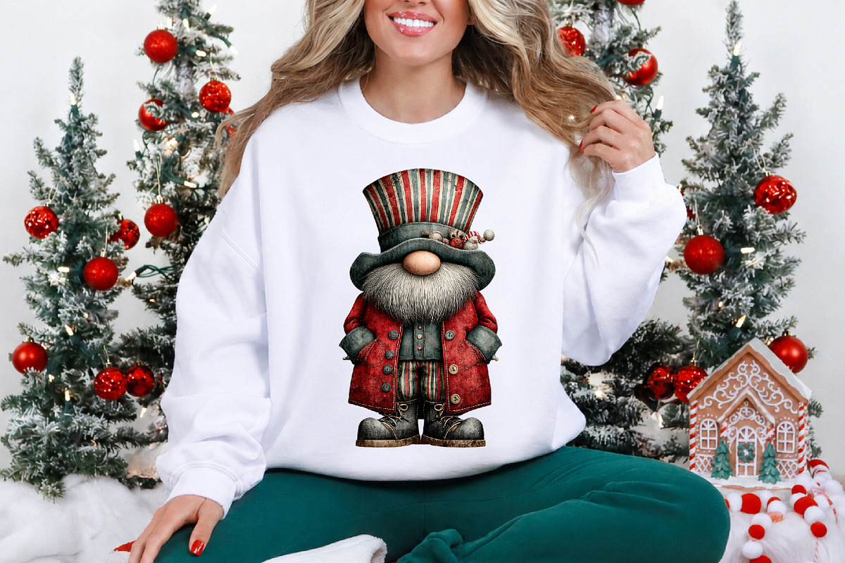 Vintage Santa Claus Striped Santa, a Transportation Illustration by Digital Artistic99 (Photo 8 of 9)