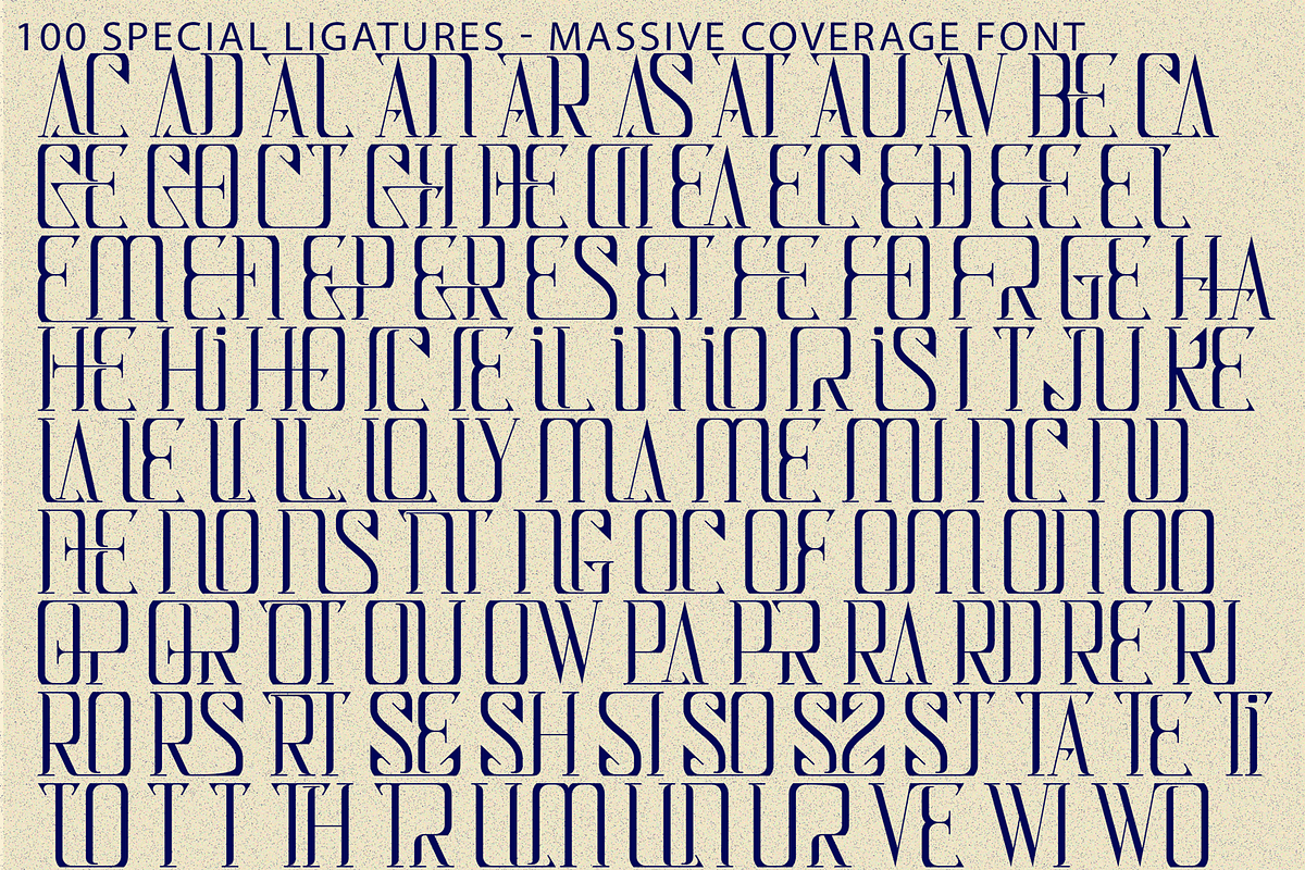 MASSIVE COVERAGE - MODERN SERIF FONT, a Serif Font by 177Studio (Photo 8 of 8)