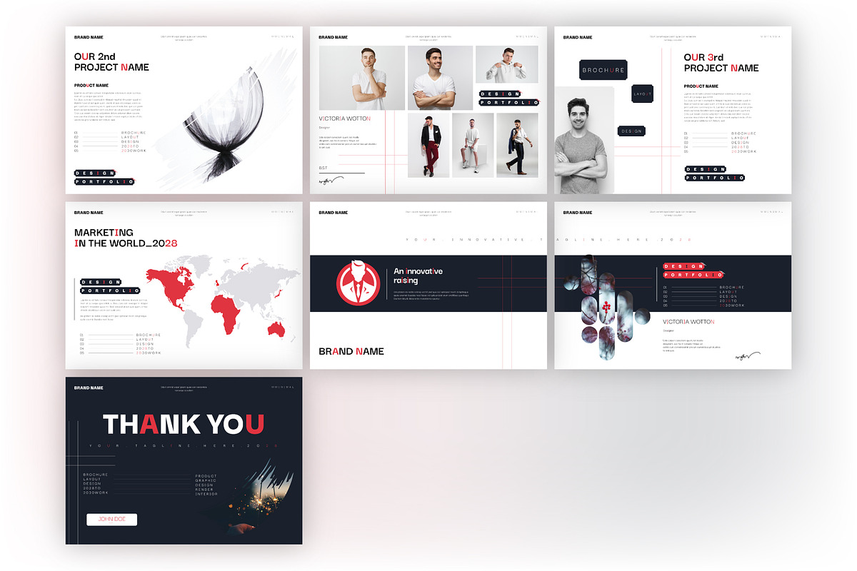 Business Company Profile Template, a Brochure Template by PixelWink (Photo 3 of 3)