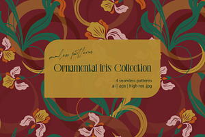 Floral Seamless Pattern Collection