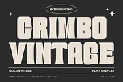 CRIMBO VINTAGE, a Symbol Font by ToniStudio (Thumbnail 1 of 10)