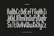 BRICK - A geometric stencil typeface, a Sans Serif Font by Studio Bayley (Thumbnail 3 of 7)