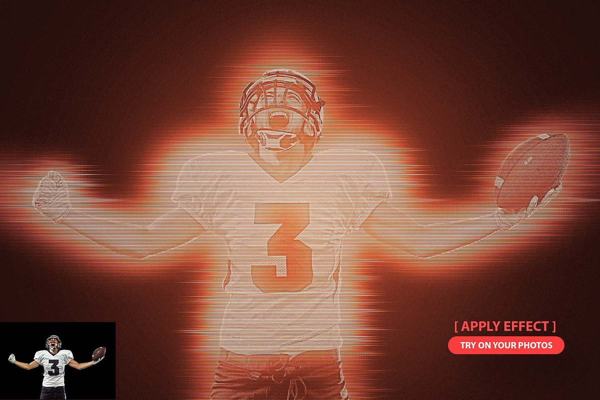 Hologram Gothic Photoshop Action, an Action Add-On by MRI STUDIO (Photo 12 of 16)