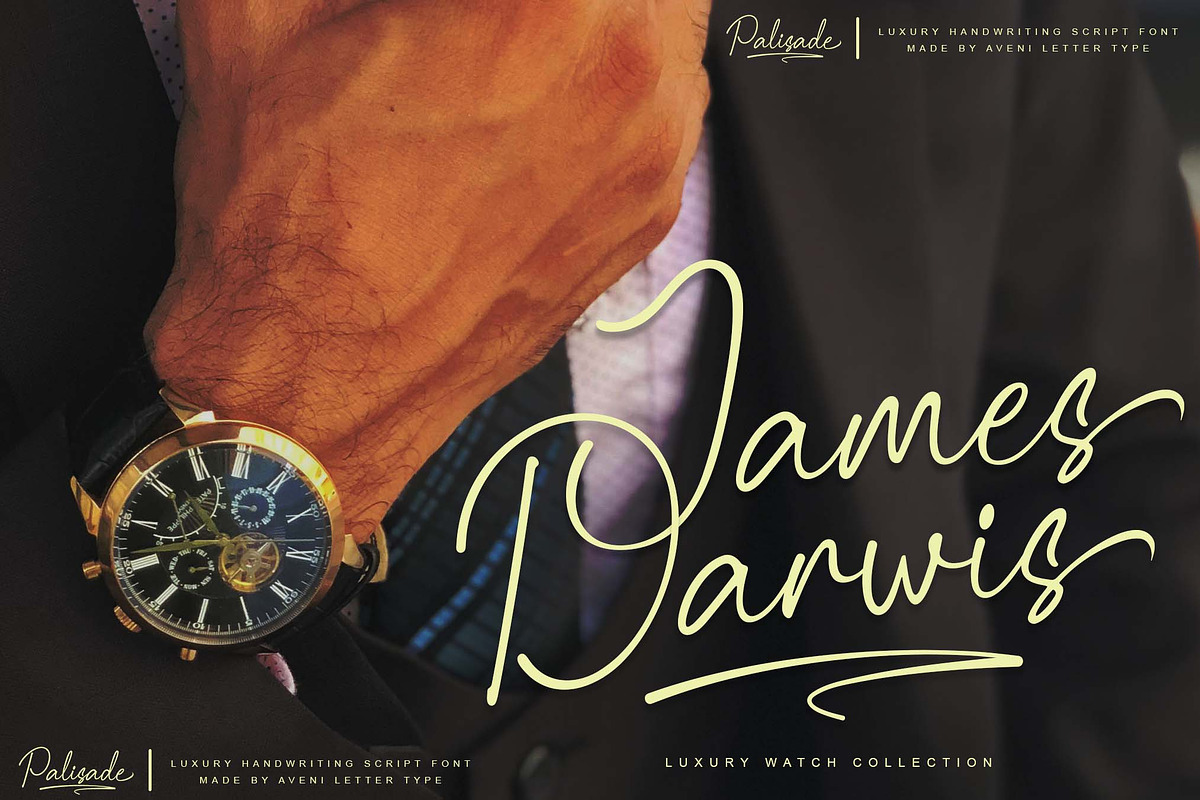 Palisade | Handwritten, a Handwritten Font by Aveni Letter Type (Photo 8 of 15)