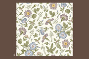 3 Wedding Cards + Seamless Pattern, a Pattern Graphic by Vintage (Thumbnail 5 of 15)