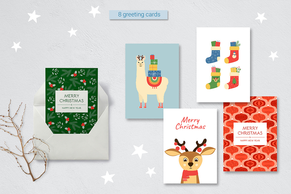 Happy Christmas Collection. Part 1, an Animal Illustration by yarynabo (Photo 3 of 10)