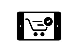 Checkout purchase solid icon, a Solid Icon by Creative priyanka