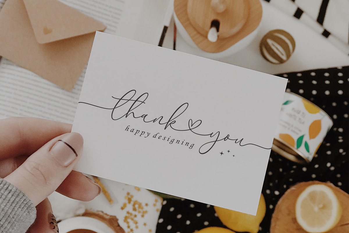 Melody Sunday - Heart Connected Font, a Script Font by Subectype Studio (Photo 10 of 10)