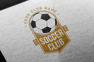 Soccer Club Badges And Labels