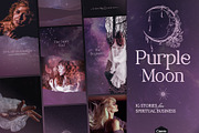 Purple Spiritual Instagram Stories, a Social Media Template by Under My Cozy Roof (Thumbnail 1 of 9)