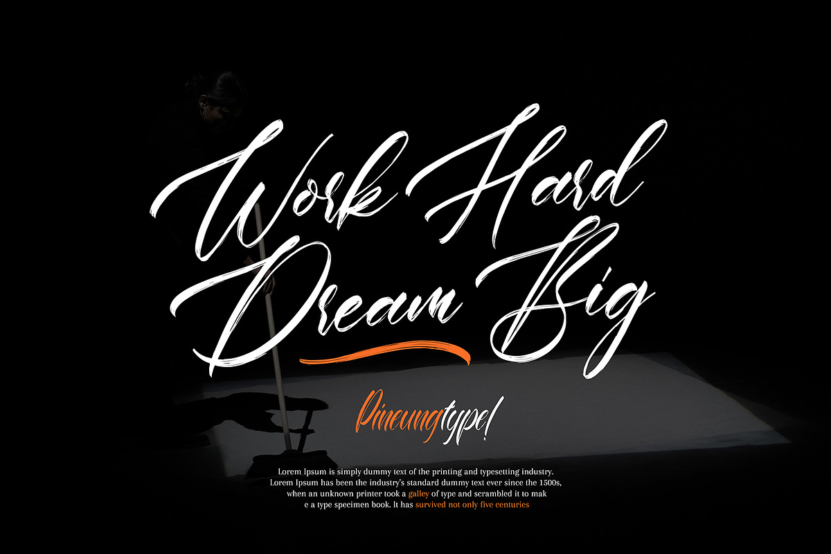 Antartika Font Duo, a Script Font by pineungtype (Photo 9 of 9)