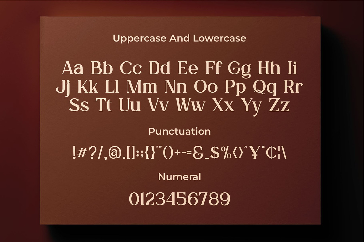 Berlian Quines || Vintage Serif Font, a Serif Font by Idea Studio (Photo 4 of 5)