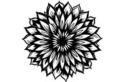 Vintage Floral Circle Designs, an Object Graphic by Designer_Momina (Thumbnail 8 of 9)