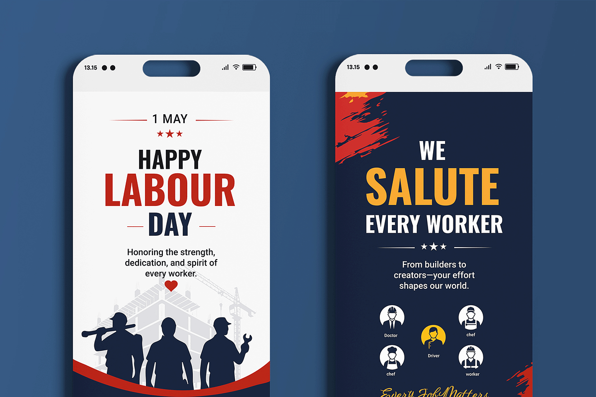 International Workers Day Story, a Social Media Template by MightyDesign (Photo 2 of 8)