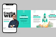 Creative Web Social Media Kit, a Social Media Template by McLittle Stock (Thumbnail 1 of 2)