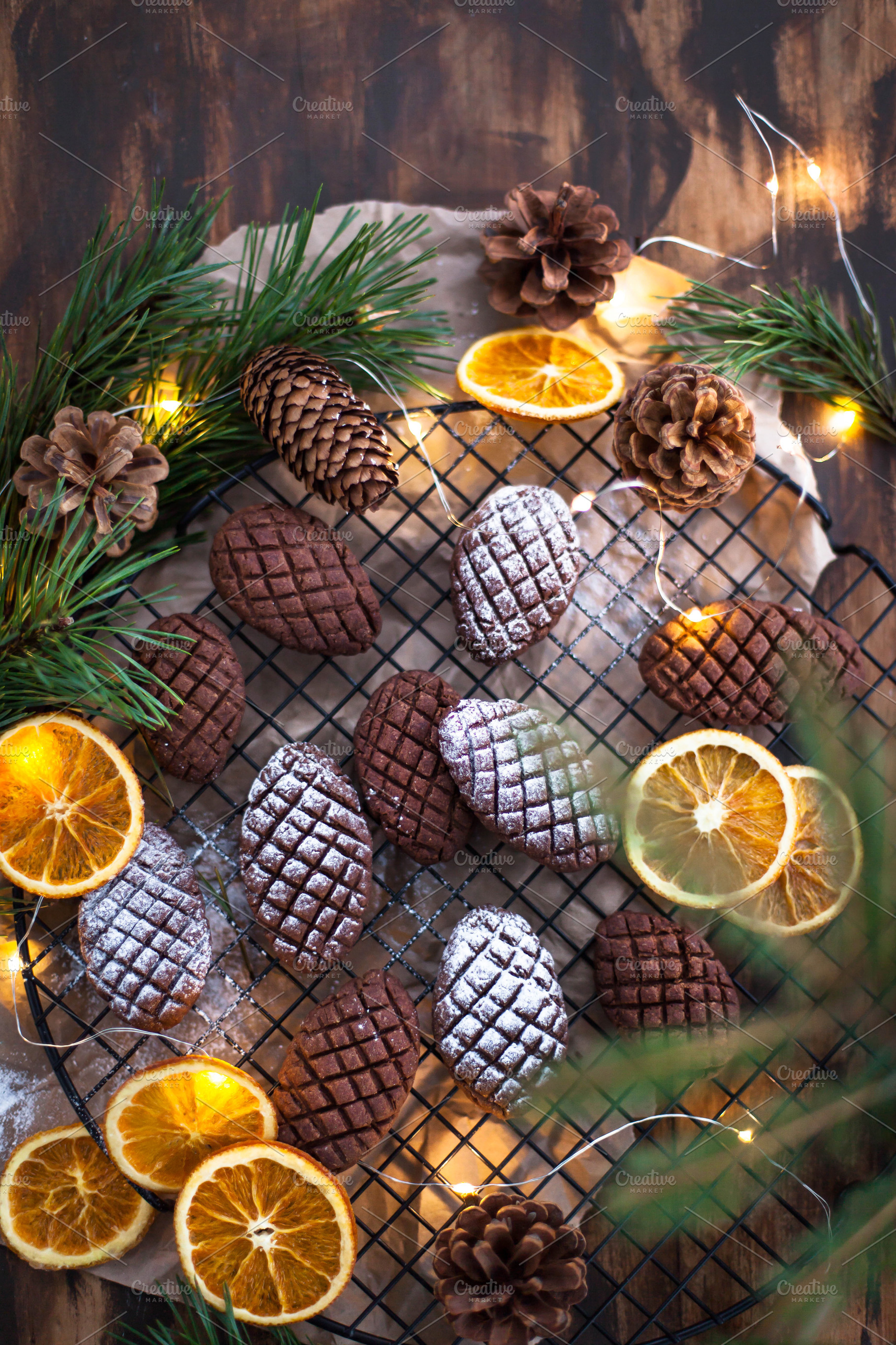 Christmas homemade chocolate pine co, a Food & Drink Photo by Kate S