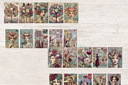 SURREAL RETRO FANTASIES JUNK JOURNAL, a Decorative Illustration by Daring Digies (Thumbnail 3 of 9)