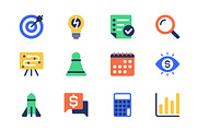 Flat Web Icons Pack, a Duotone Icon by alexdndz (Thumbnail 16 of 29)