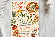 Hand Drawn Adult Birthday Invite, an Invitation Template by heynomi (Thumbnail 12 of 20)