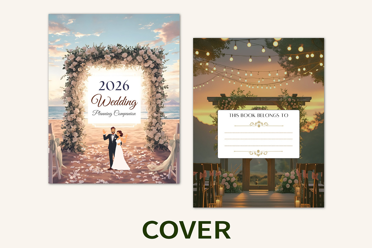 2026 Wedding Planning Companion, a Stationery Template by Designmela01 (Photo 2 of 10)