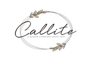 Callite, a Script Font by khurasan (Thumbnail 1 of 5)