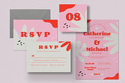 Tropical summer wedding invitation s, an Invitation Template by Guuver (Thumbnail 3 of 3)
