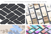 ALL 3D iPHONE MOCK-UP BUNDLE VOL-4, an iPhone Mockup by Graphicsworld125 (Thumbnail 8 of 21)