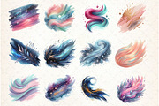 Watercolor Brushstroke Png Backgroun, an Illustration by Libby Wishes (Thumbnail 4 of 10)