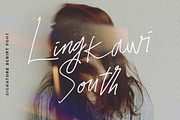 Lingkawi South - Signature Script, a Script Font by Dirtytemp Studio (Thumbnail 1 of 10)