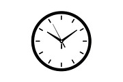 Minimal Clock Face Vector Bundle, an Illustration by Designs_River (Thumbnail 31 of 48)