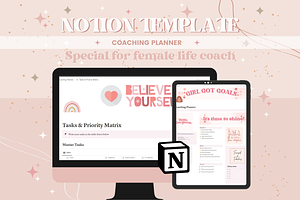 Notion Coaching Planner Template