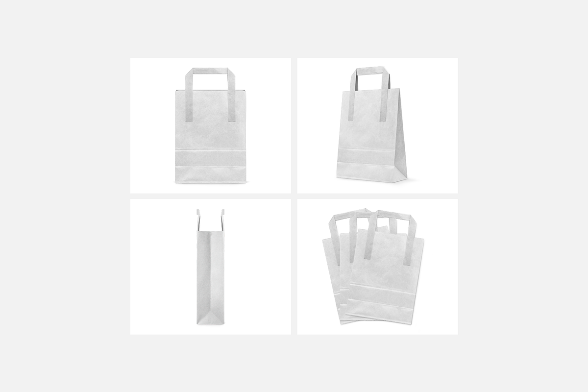 Paper bag mockup, a Product Mockup by BlackMockup (Photo 2 of 11)
